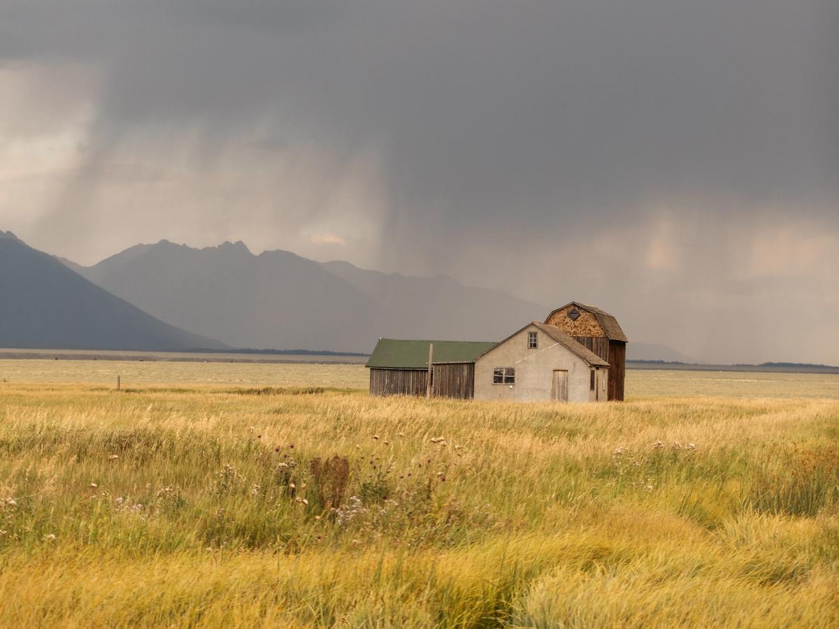 Wyoming  countryside shot by Natalie Carrasco on a Canon camera with 70-200mm lens.