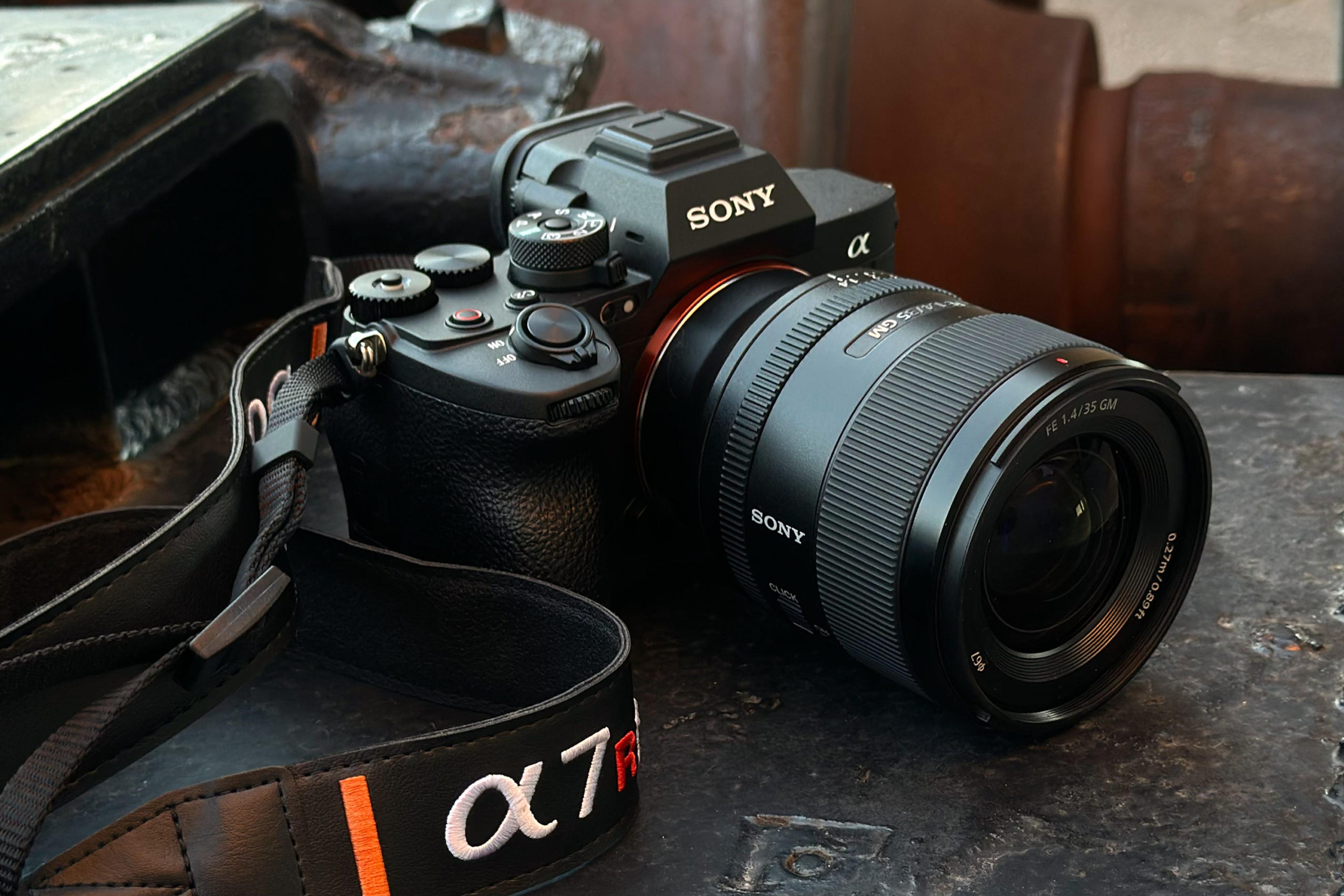 Sony A7RV - Feels rugged and high-quality in the hands.